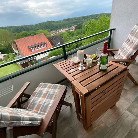 Ferienwohnung "Hagebutze" Mit Sauna Und Schwimmbad バート・ラウターベルク エクステリア 写真