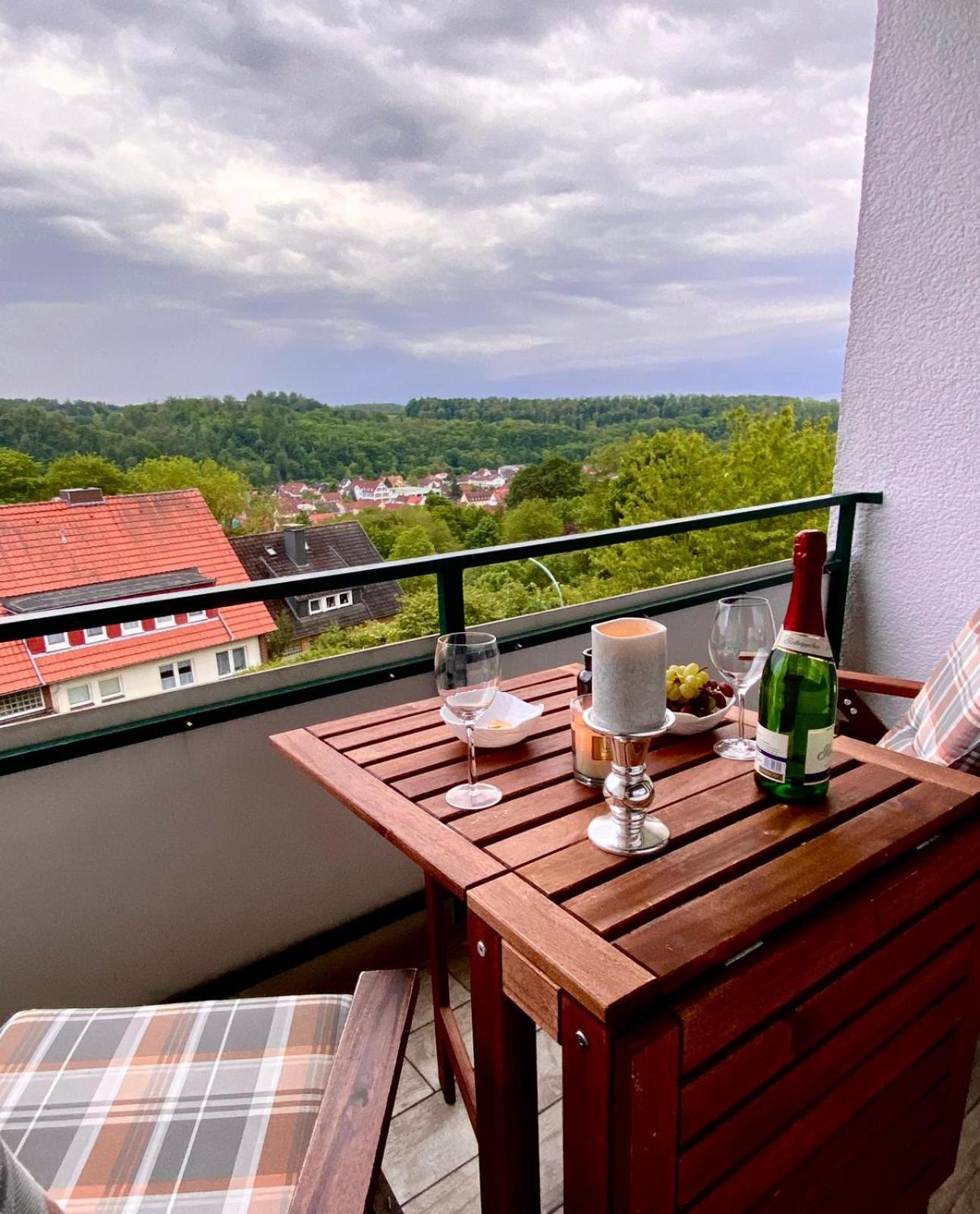 Ferienwohnung "Hagebutze" Mit Sauna Und Schwimmbad バート・ラウターベルク エクステリア 写真