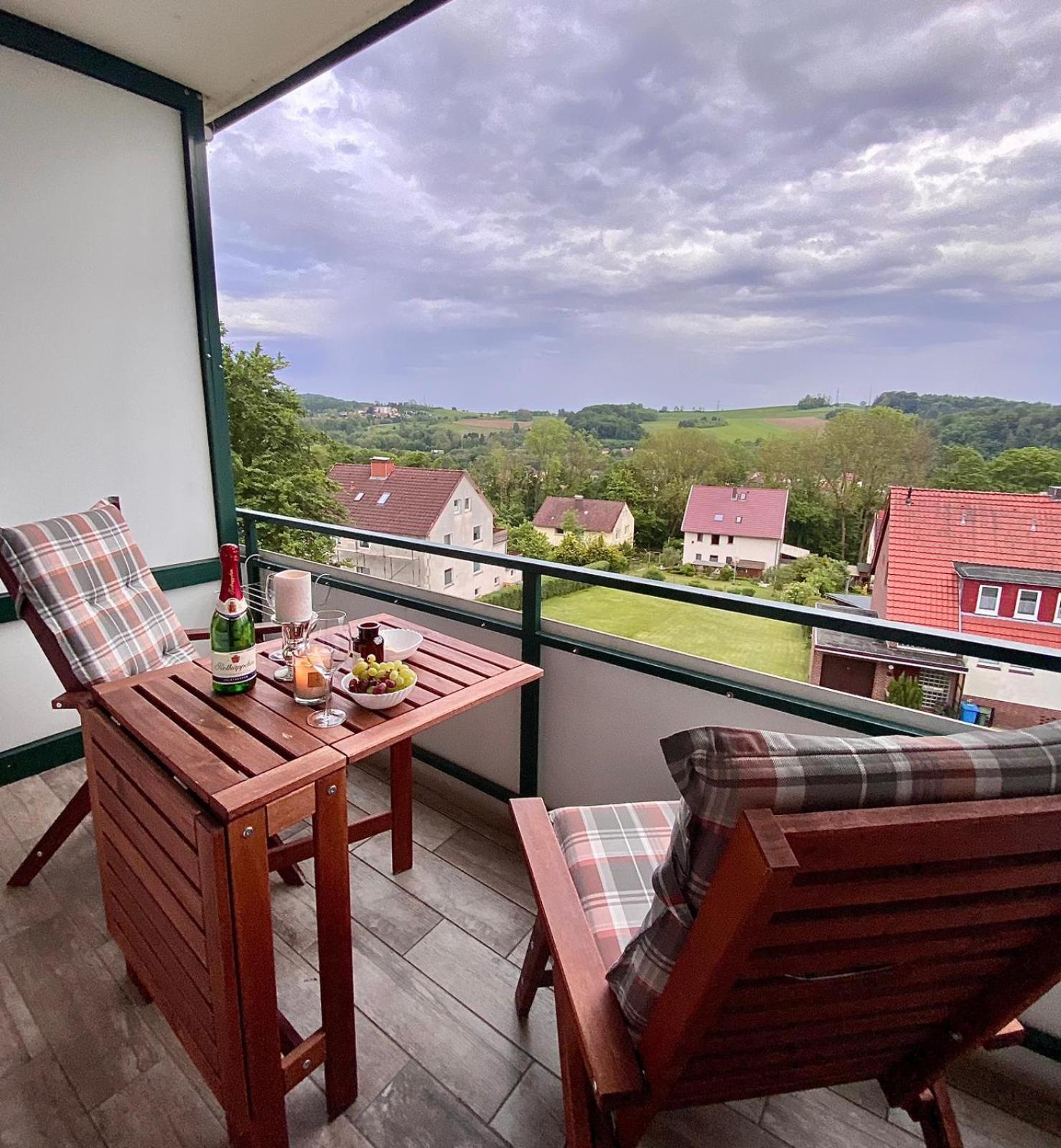 Ferienwohnung "Hagebutze" Mit Sauna Und Schwimmbad バート・ラウターベルク エクステリア 写真